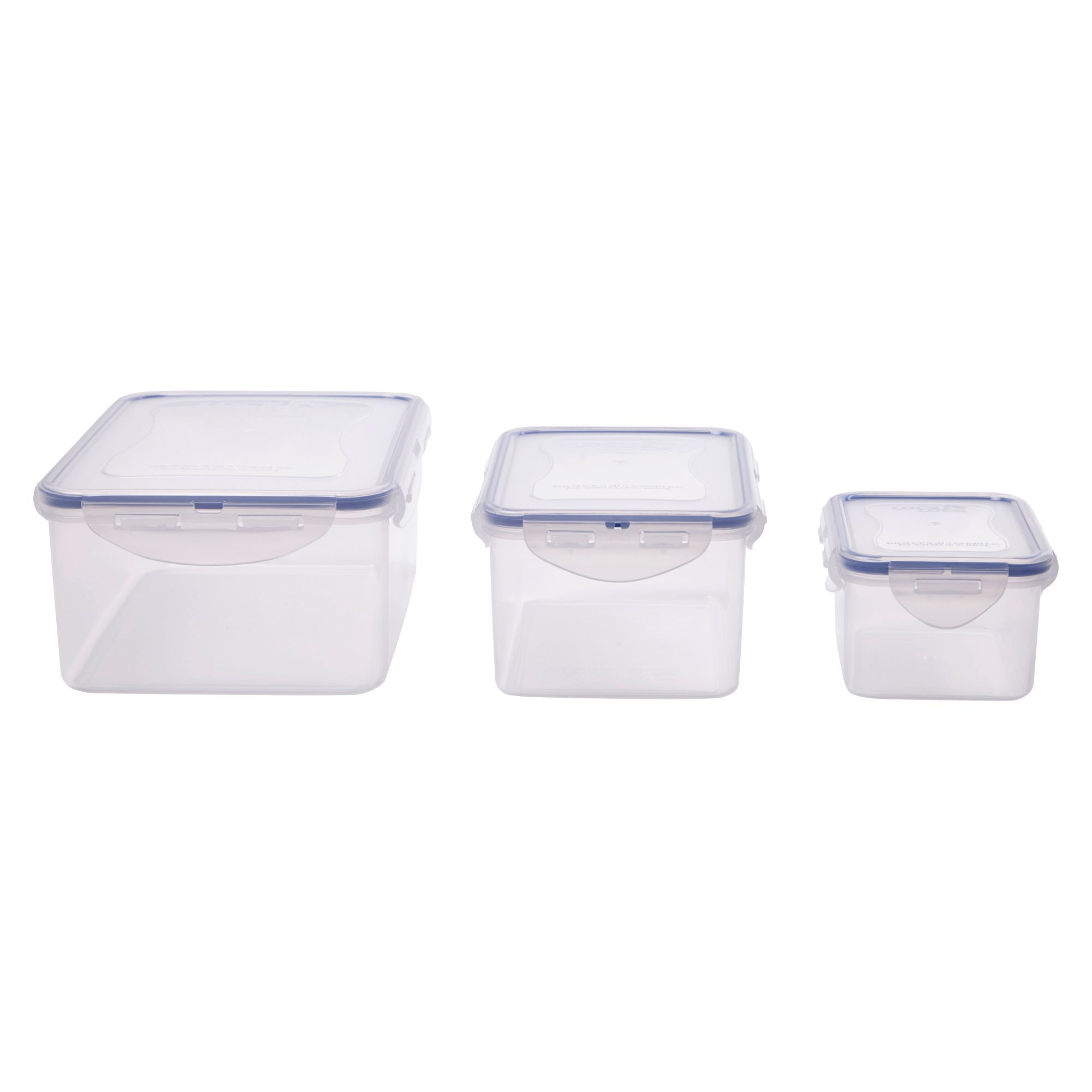 LocknLock Classic Rectangle 3 Piece Storage Set
